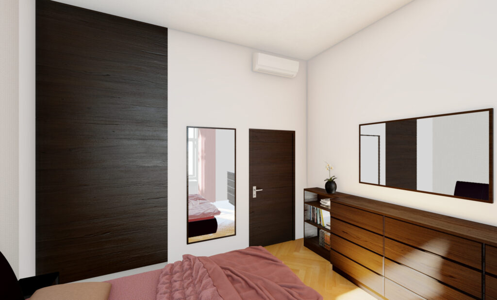 Interiér bytu Praha