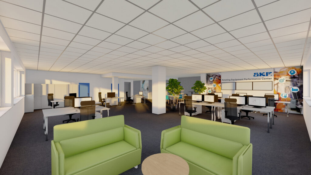 Interiér společnosti SKF
